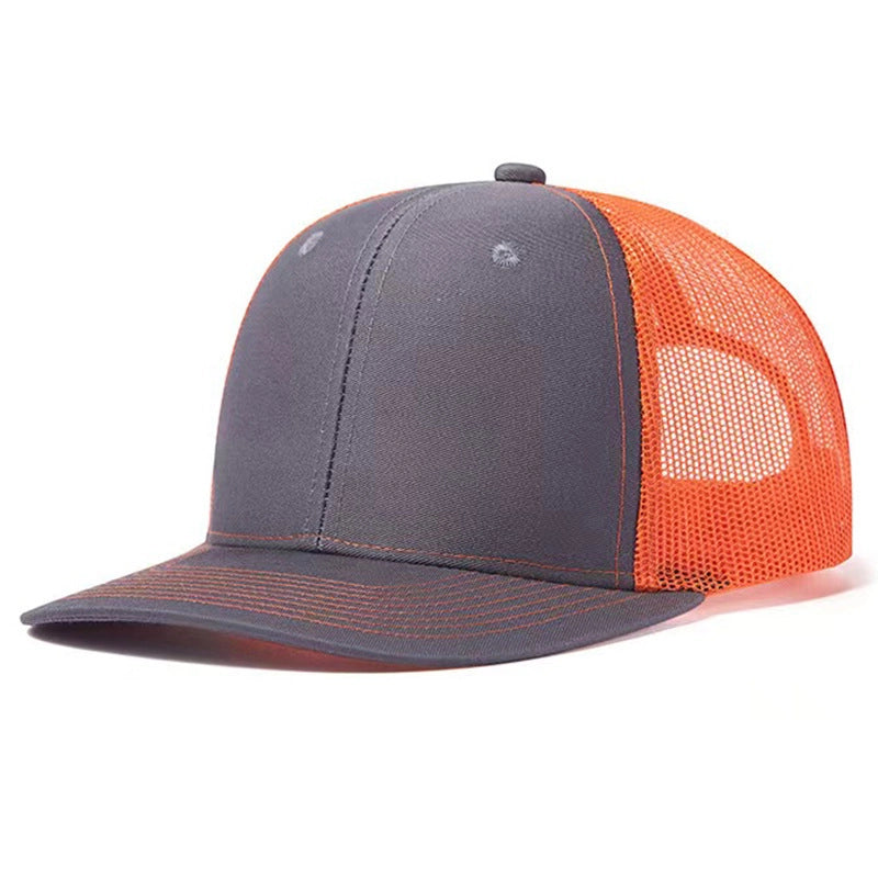 Cappellino da baseball Richardson grigio arancione