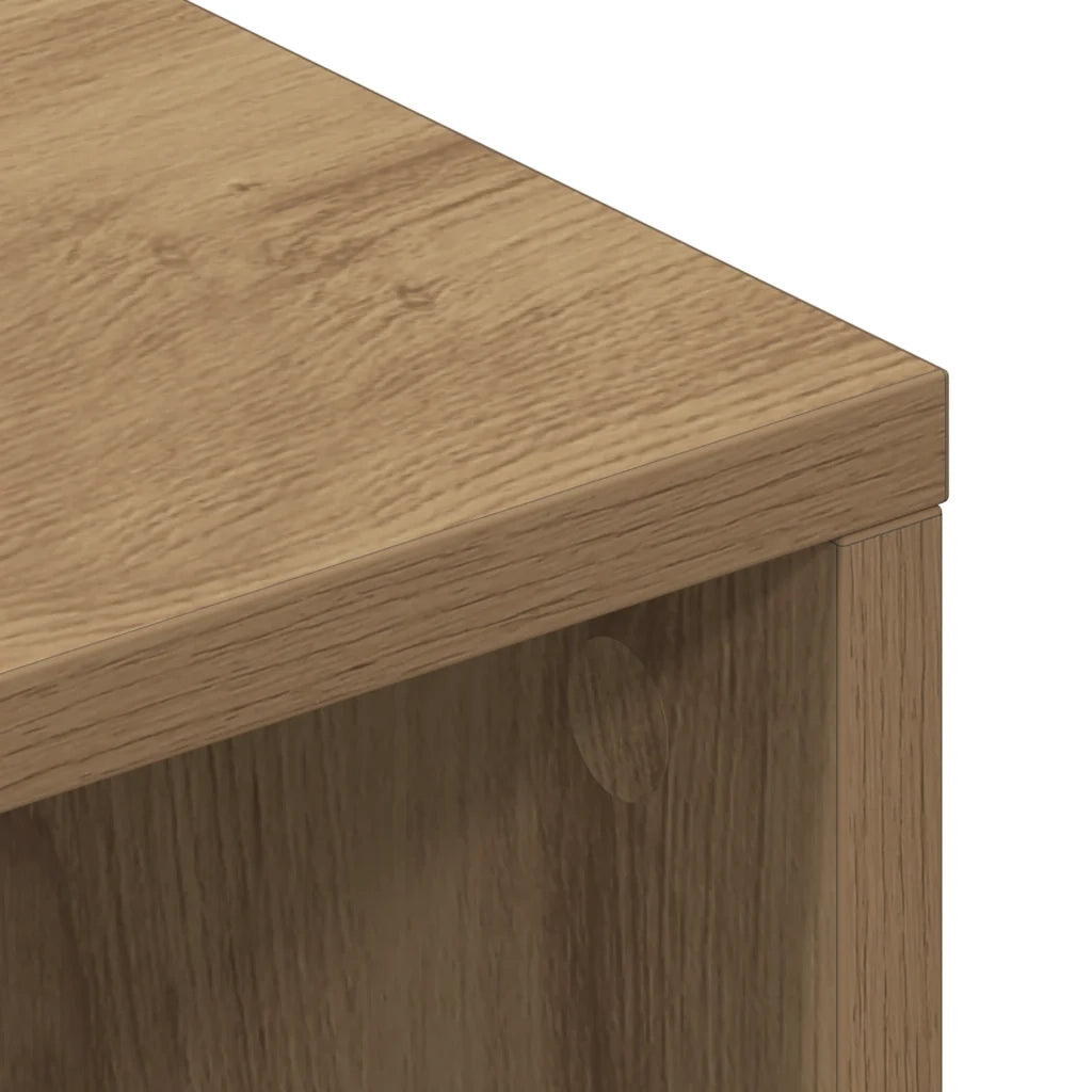 Mobile Porta TV Rovere Artigianale 100x40x40 cm in Truciolato 859126