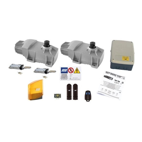 KIT CANCELLI A BATTENTE RIB KIT DUKE 110° 230V/50-60HZ DUO B2 AD10981 RICAMBIO
