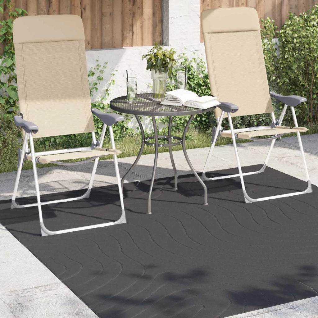 Tappeti per area PALMERAS Antracite 120 x 120 cm Poliestere