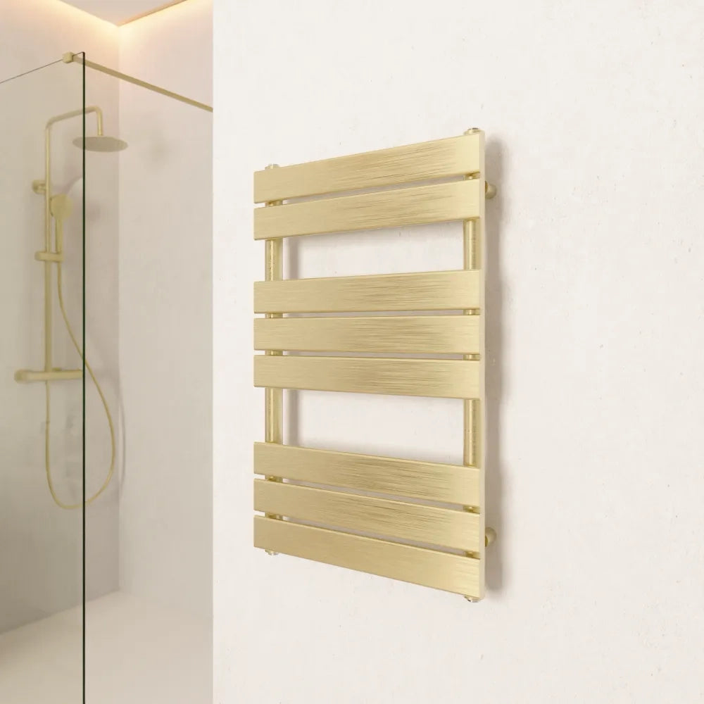 Termoarredo idraulico 800x500 oro spazzolato interasse 450 | Andromeda
