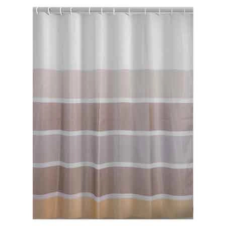 TENDA DOCCIA IN POLIESTERE 'SPIAGGIA' 240x200 cm - Beige/Marrone - GEDY