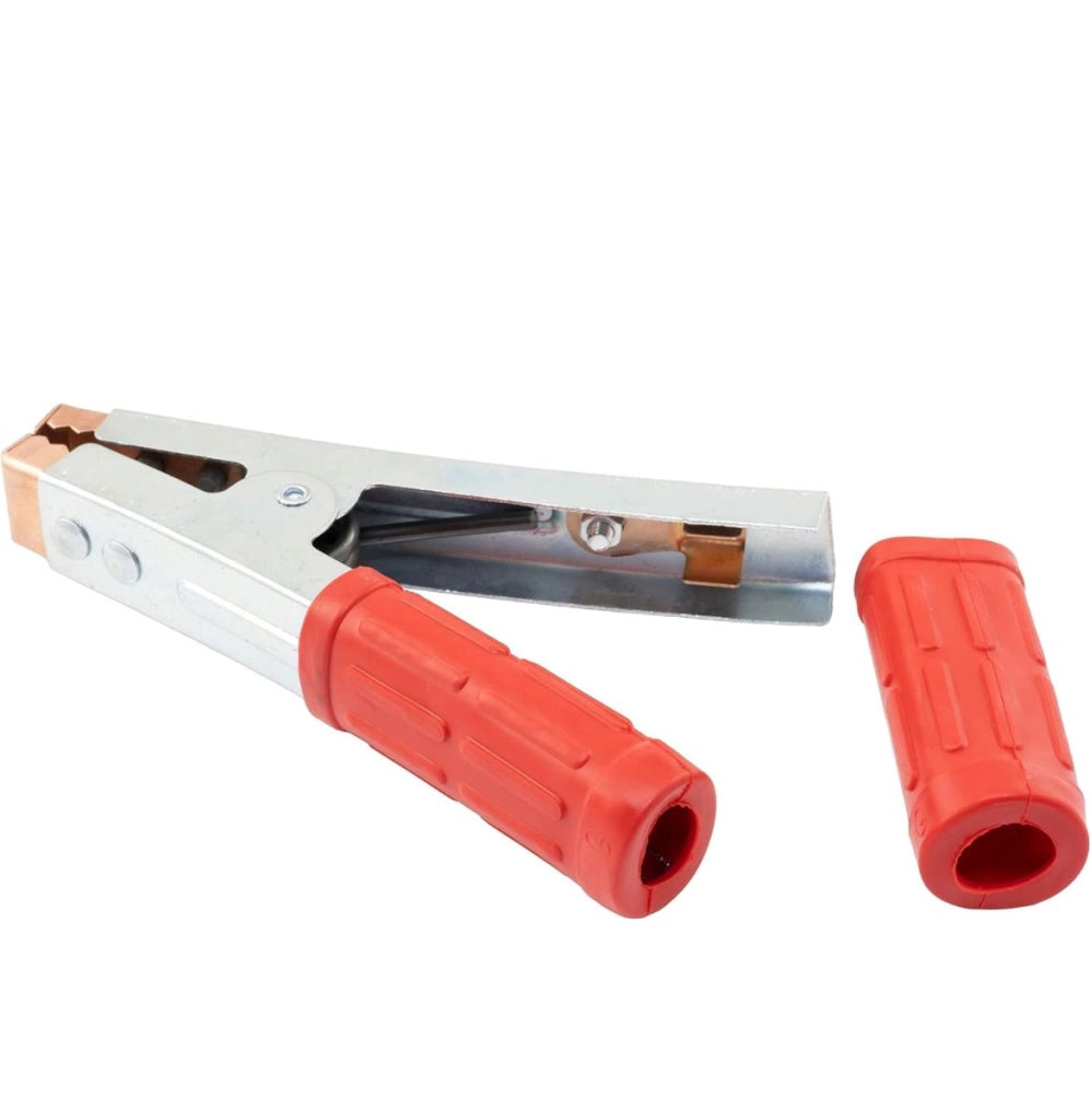 Kit 2 Pinze Per Cavi Batteria Auto 600a Pinze per Cavi contatti morsetti clip
