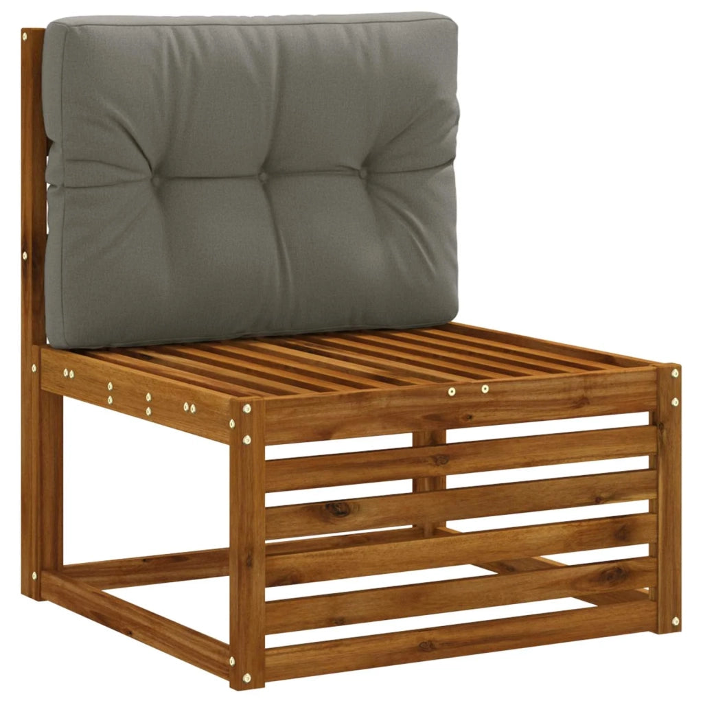 Cuscino per schienale di pallet VIANEN 100% Poliestere Grigio 953432