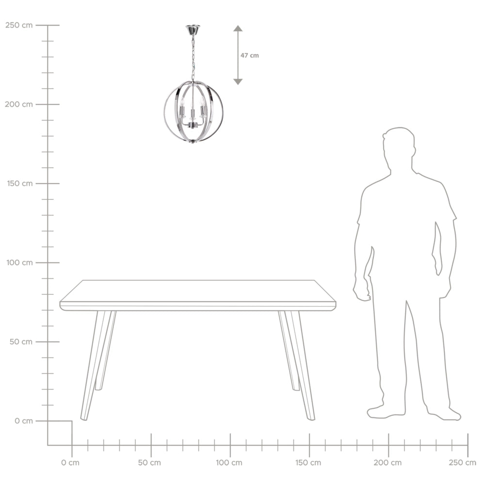 Lampadario Lampada a sospensione in ferro cromato con accenti di cristallo Illuminazione in stile glamour Soggiorno Sala da pranzo