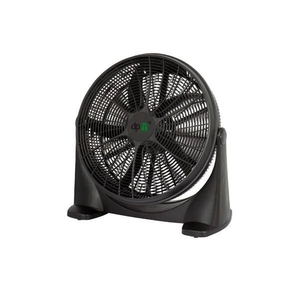 Ventilatore da Pavimento Box Grecale Nero 5 Pale 90 Watt