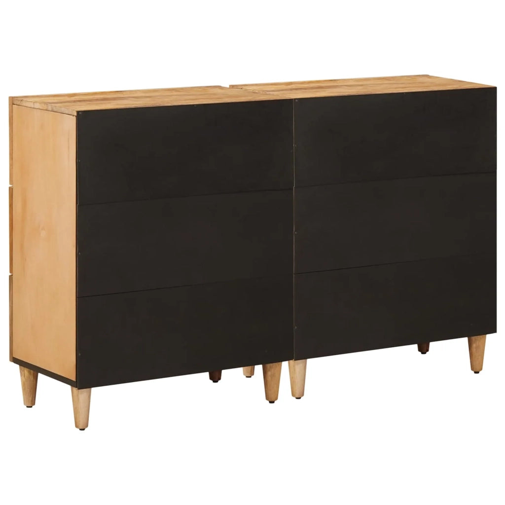 Armadi di Stoccaggio 2 pcs Marrone 60 x 33,5 x 75 cm
