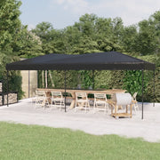 Tenda per Feste Pieghevole-Tenda Gazebo Antracite 3x6 m