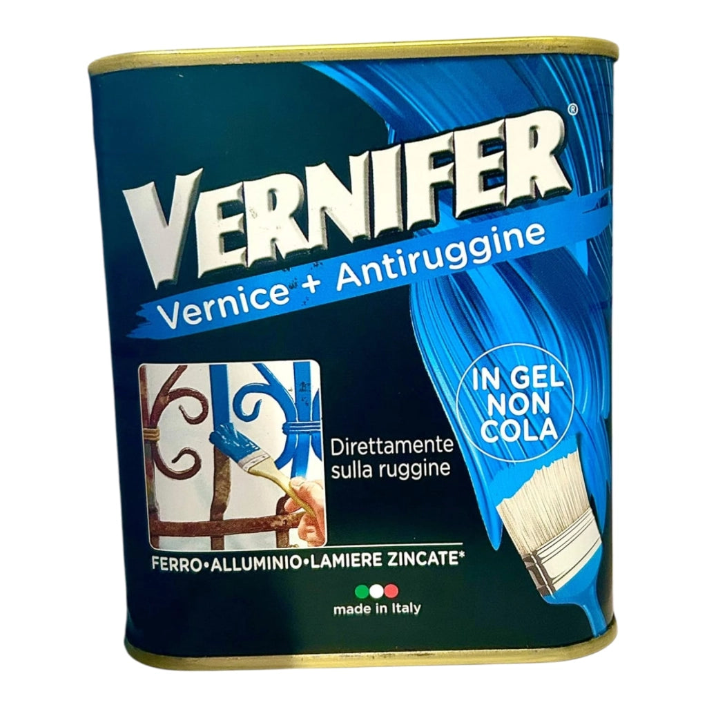 VERNIFER SMALTO ANTIRUGGINE BIANCO BRILLANTE ML.750