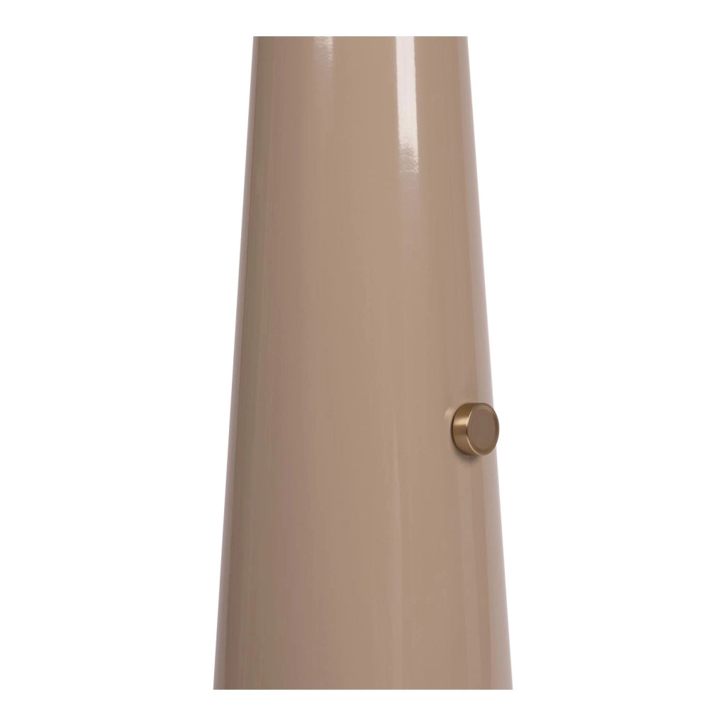 Lampada da terra BARONE 1 luce taupe metallo Lucide