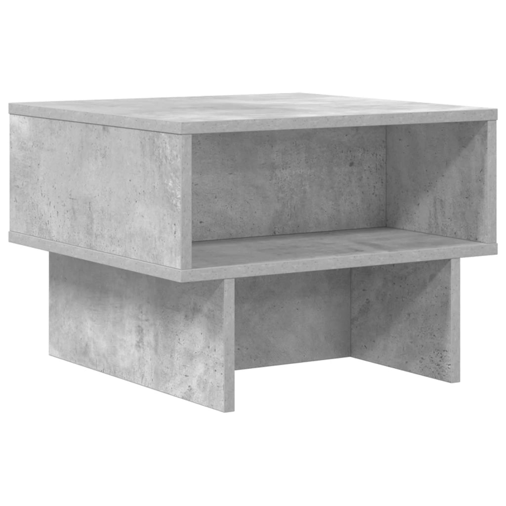 Tavolino da salotto Grigio cemento 48 x 46 x 35 cm 8000231