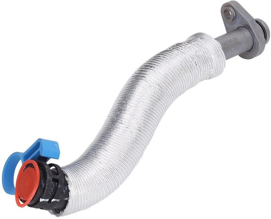 Ritorno all'olio ad alta qualità - Legerazione di alluminio di alta qualità - Sostituzione parti motore - Compressore a turbina - Duraturo - Resistente a elevate temperature - Robusto e forte - Tubo di scarico turbocompressore