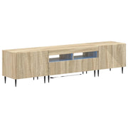 Mobile TV LED a 3 pezzi Rovere Sonoma Legno ingegnerizzato 3416678