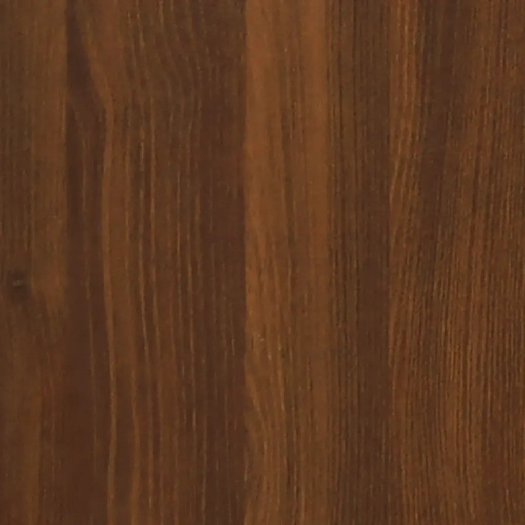 Scarpiera Rovere Marrone 63x24x147 cm in Legno Multistrato 342549