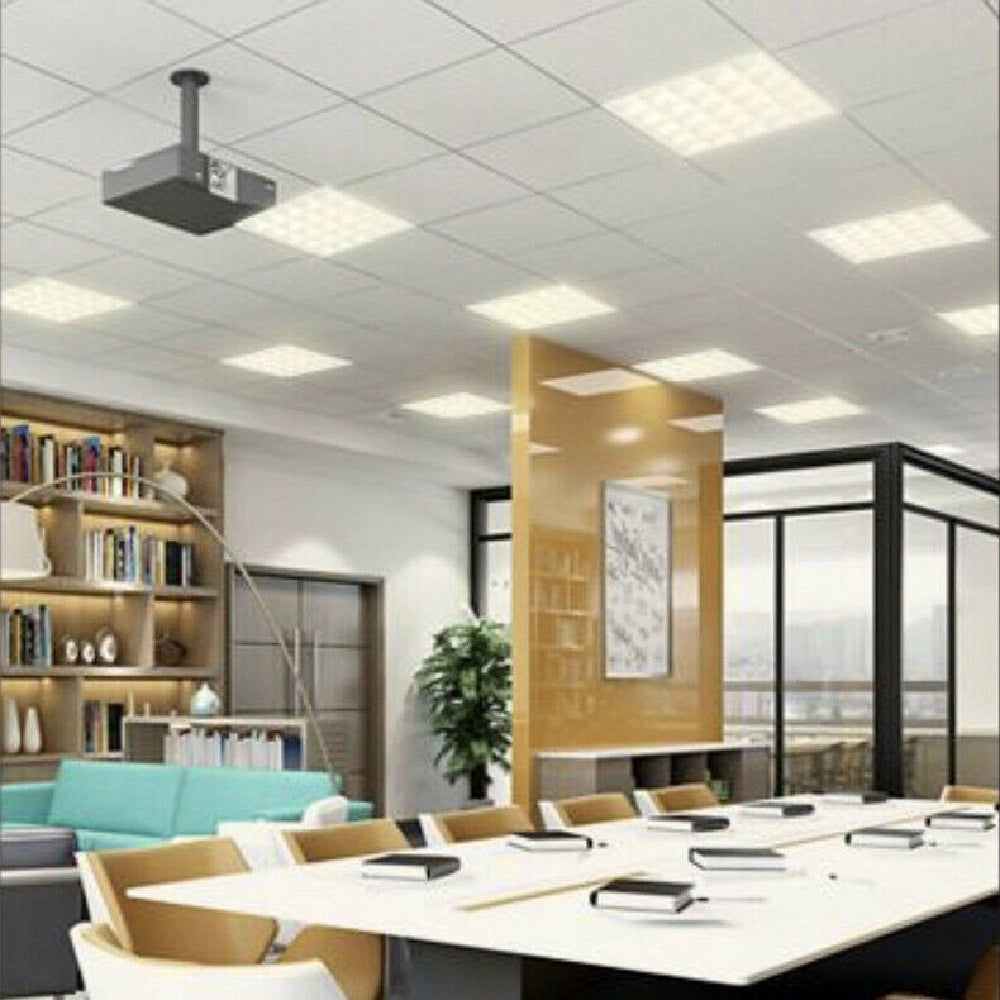 Trade Shop - Pannello Incasso Griglia Led 55 W Plafoniera Slim Luce Fredda Naturale P595-q -