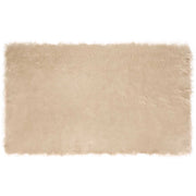 Tappeto in finta TAFALLA | Tappeto del soggiorno Beige 100 x 200 cm Poliestere