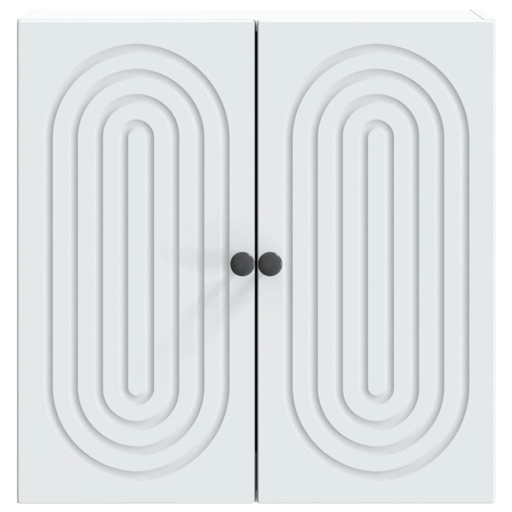 Mobiletto a muro Bianco 59 x 31 x 60 cm Legno ingegnerizzato 898065