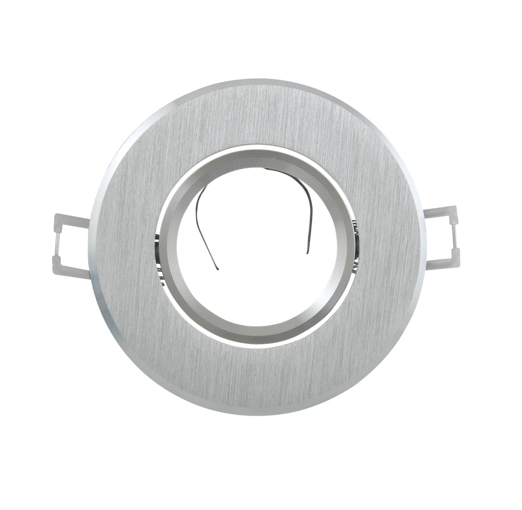 Faretto incasso Polux WEST OPAL alluminio argento GU10