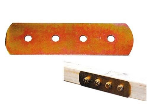 PIASTRE STAFFE GIUNZIONE DRITTE ART.857 MM.120X370 - PZ.4