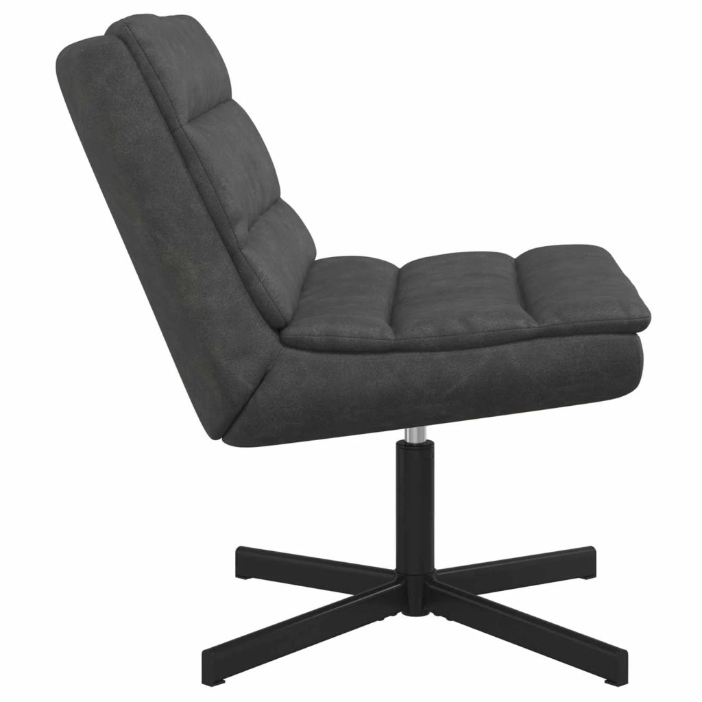 Sedia girevole Nero 63 x 75 x 76 cm PU Antico CFW2149627