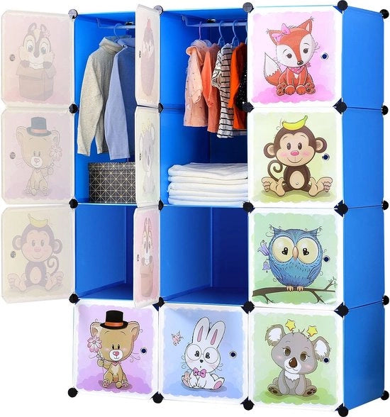 Arredo per nursery espandibile, armadio con porte