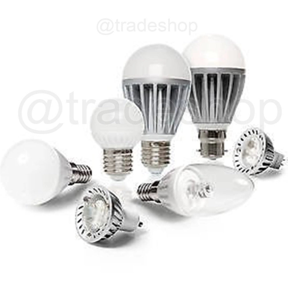 Trade Shop - Lampada Lampadina Led Globo Sfera Bulbo Luce Bianca Fredda Naturale Calda E27 W -