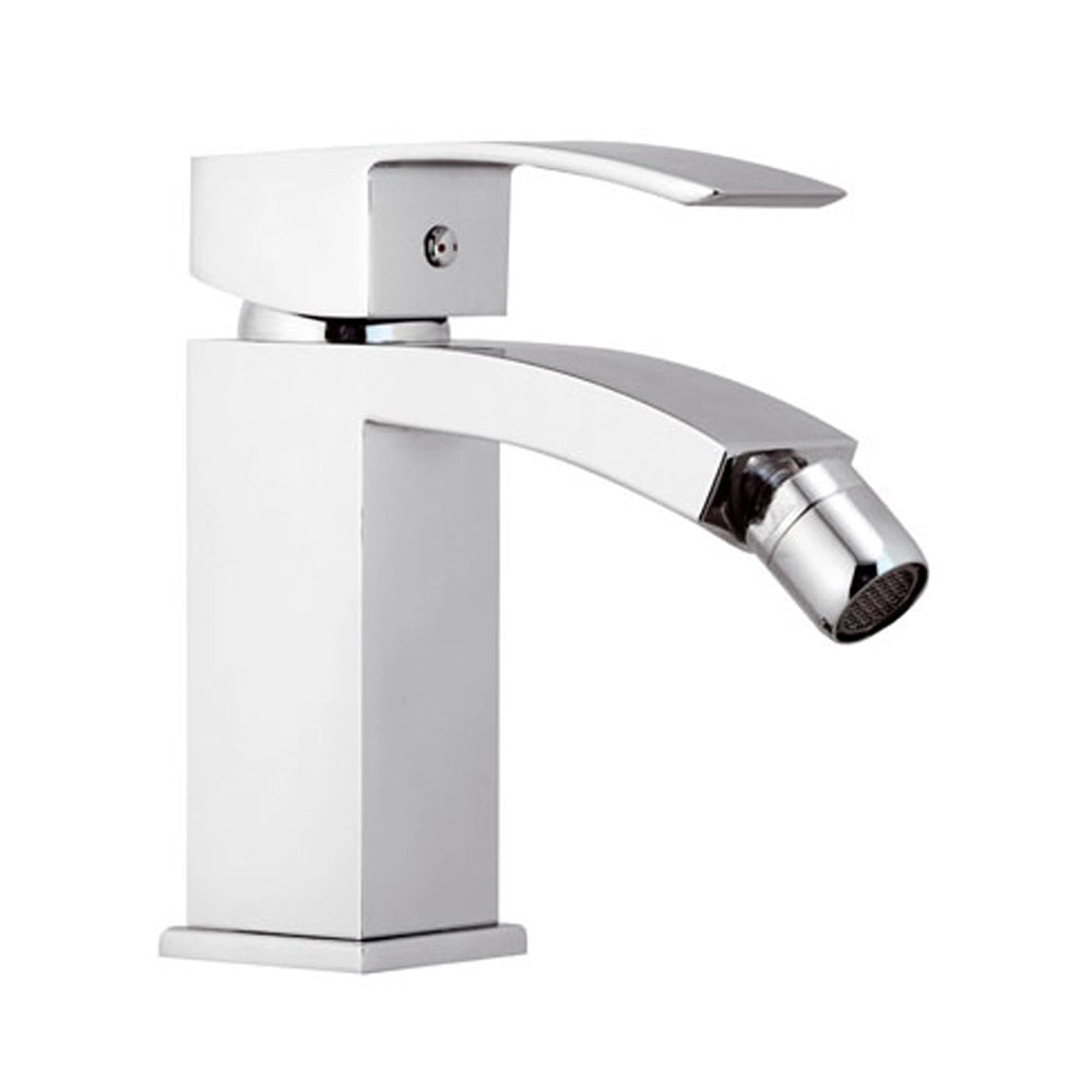 Set miscelatore lavabo alto e bidet in ottone cromato Mariani linea Marte