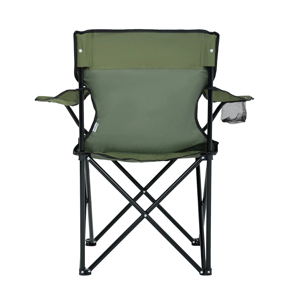 Sedia da campeggio pieghevole ANTER in verde