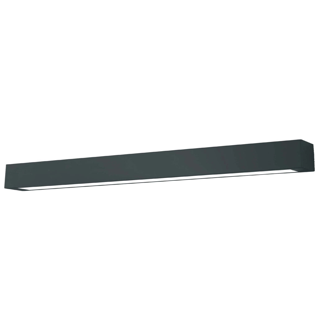 Plafoniera LED Ibros XL 36W 120cm nera IP44 Light Prestige