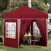 Tenda per feste a pop-up-Gazebo Borgogna 195 x 195 x 245 cm 207541