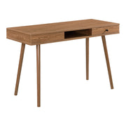 Scrivania 74 x 115 x 48 cm effetto legno scuro 03_0006623