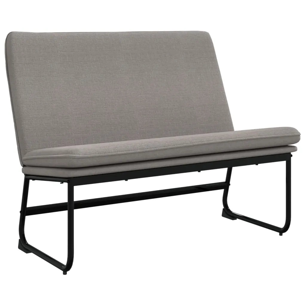 Panca Tortora 100x75x76 cm in Tessuto 351326