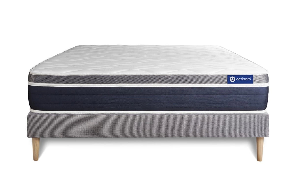 Kit rete e materasso matrimoniale Actimemo confort 180x220cm - Spessore : 26cm- memory foam - Moderatamente rigido
