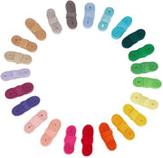 Tessuto di Twill a 23 colori - Seta 42m×10mm - Nastro a righe/Nastro a quadri - Attrezzi per cucito/DIY artigianato - Elevate prestazioni - Progetto originale