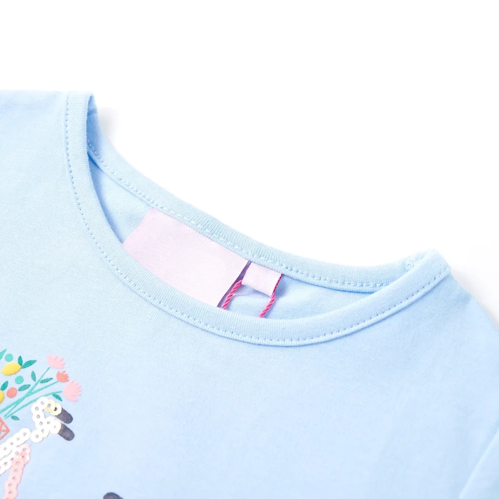 Maglietta da Bambino Azzurra 128cod mxl 85611