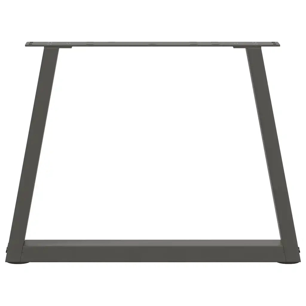 Gambe per Tavolino da Caffè a Forma di V 2 pz Antracite 60x(42-43,3) cm Acciaio 4012554