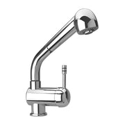 Miscelatore monoforo lavello doccia estraibile Paini 64CN566 satinato H23.25xL20.2