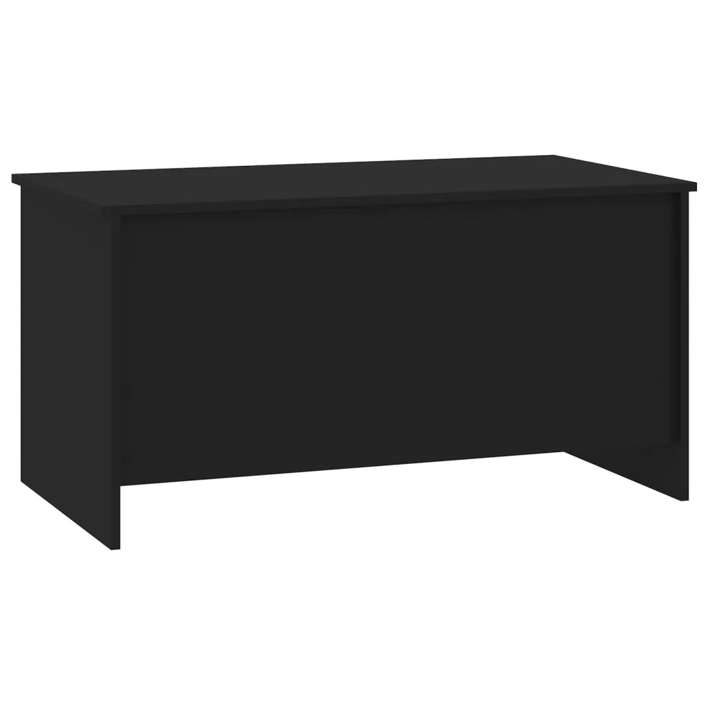 Tavolino da Salotto Nero 102x55,5x52,5 cm in Legno Multistrato 809666