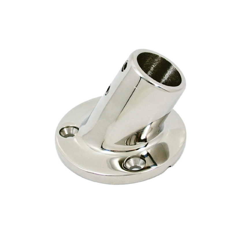 BASE INOX TONDA 60° Ø MM.25