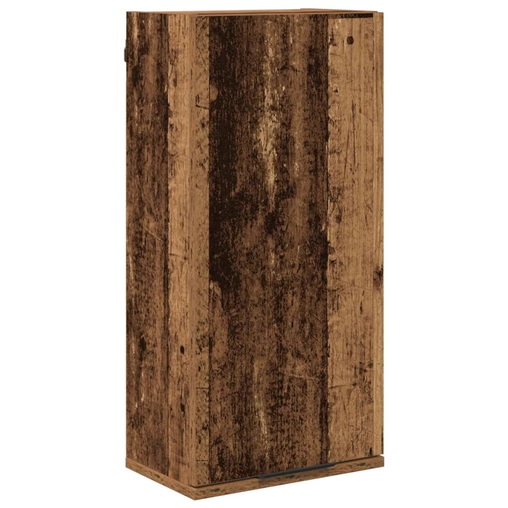 Set di mobili per il bagno con cassetto 5 pcs Legno vecchio