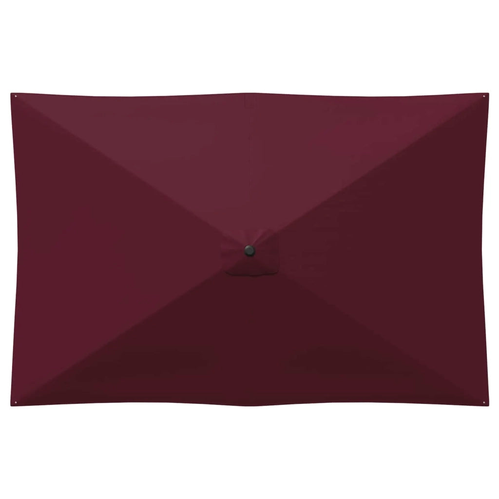 Ombrello da giardino 200 x 300 cm Poliestere Rettangolare 42036208