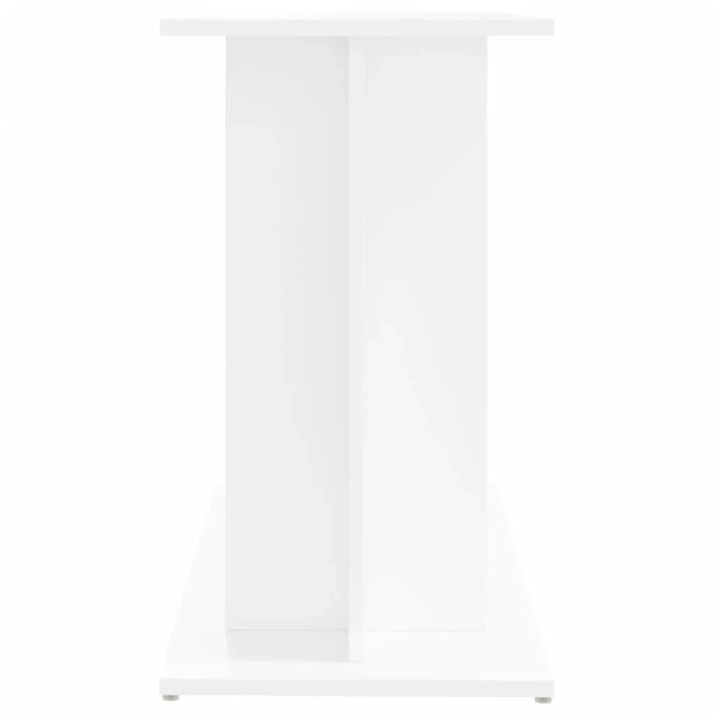 Base per mobiletto per acquario 80 x 35 x 60 cm legno ingegnerizzato bianco 02_0045067