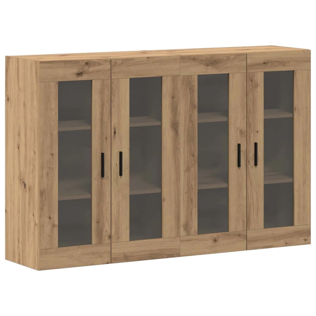 Armadi da Muro 2 pz rovere artigianale 69,5 x 34 x 90 cm CFW5073789