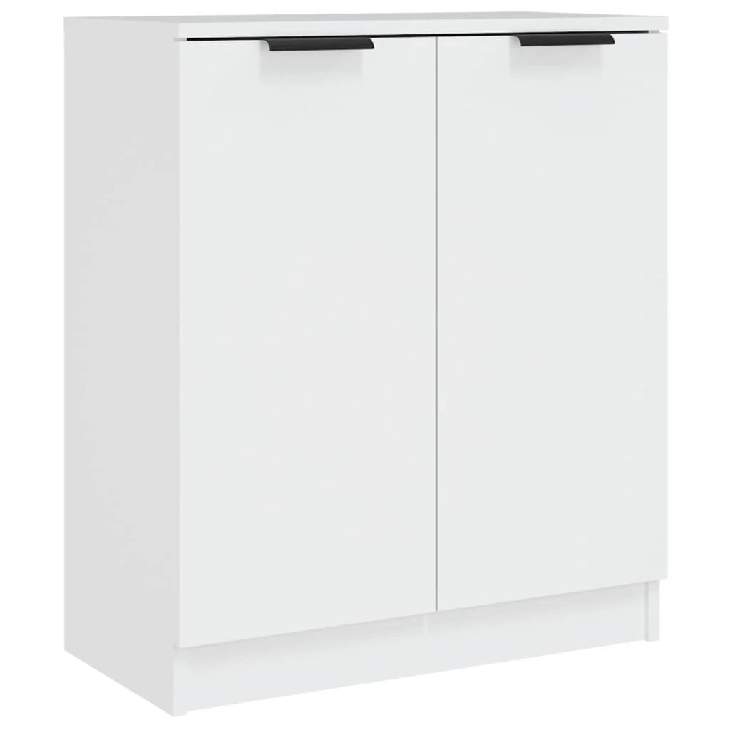 Buffet credenza cassettiera armadio mobile contenitore organizer per cucina soggiorno salotti 3 pezzi legno ingegnerizzato bianco 02_0037014