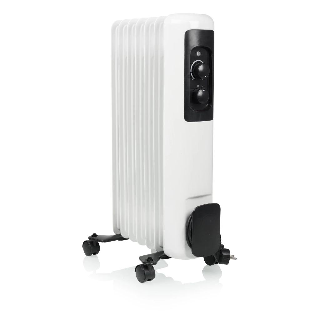 Tristar ka-5177 stufetta elettrica interno nero, bianco 1500 w riscaldatore ambiente elettrico a olio