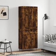 Credenza Rovere Fumo  69,5x34x180 cm in Legno Multistrato 3199910