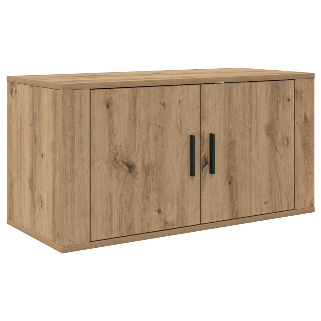 Set Mobile TV da Parete 2 pcs Rovere artigianale 3415586