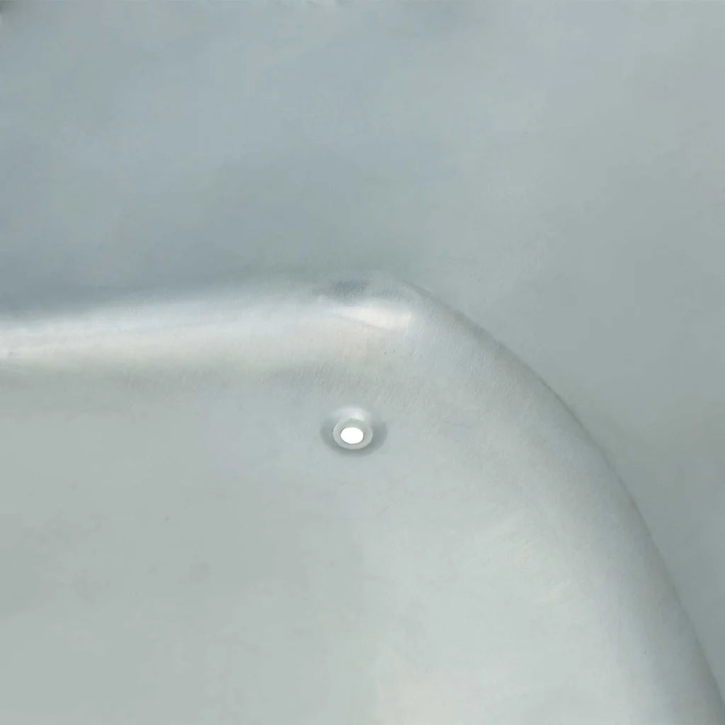 Sostituzione Vassoio Carriola Argento 90 x 63 x 28 cm Acciaio
