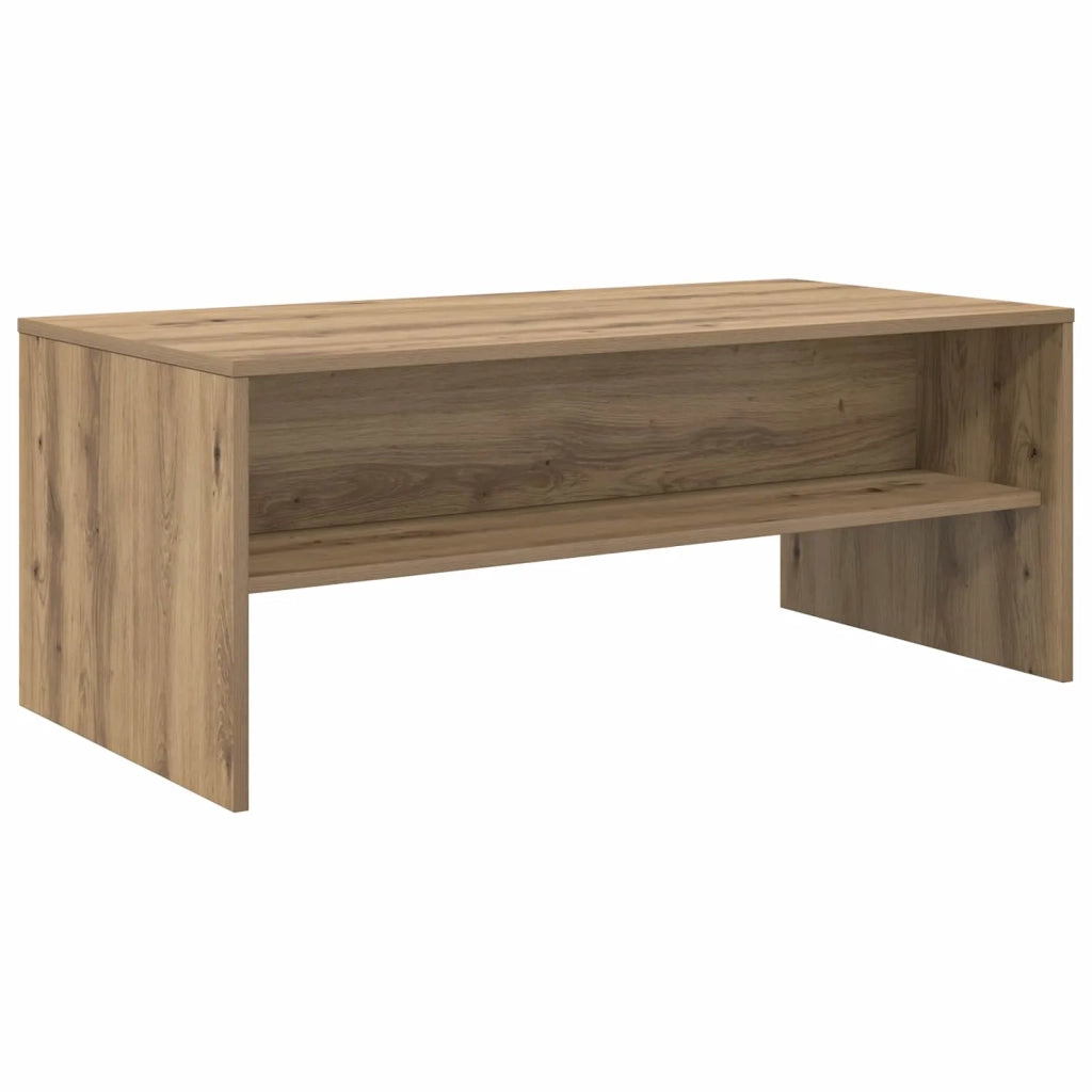 Tavolino da salotto Rovere artigianale 100 x 50 x 40 cm 8000291