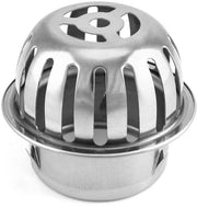 Bladvanger in Acciaio Inossidabile 304 - Adatto per Condotti di Scarico Ø74-76 mm - Leggero - Installazione Facile - Prevenzione dei Problemi di Scarico - Filtro di Scarico